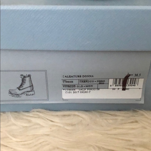 Prada Shearling-lined leather ankle boots - Picture 12 of 14